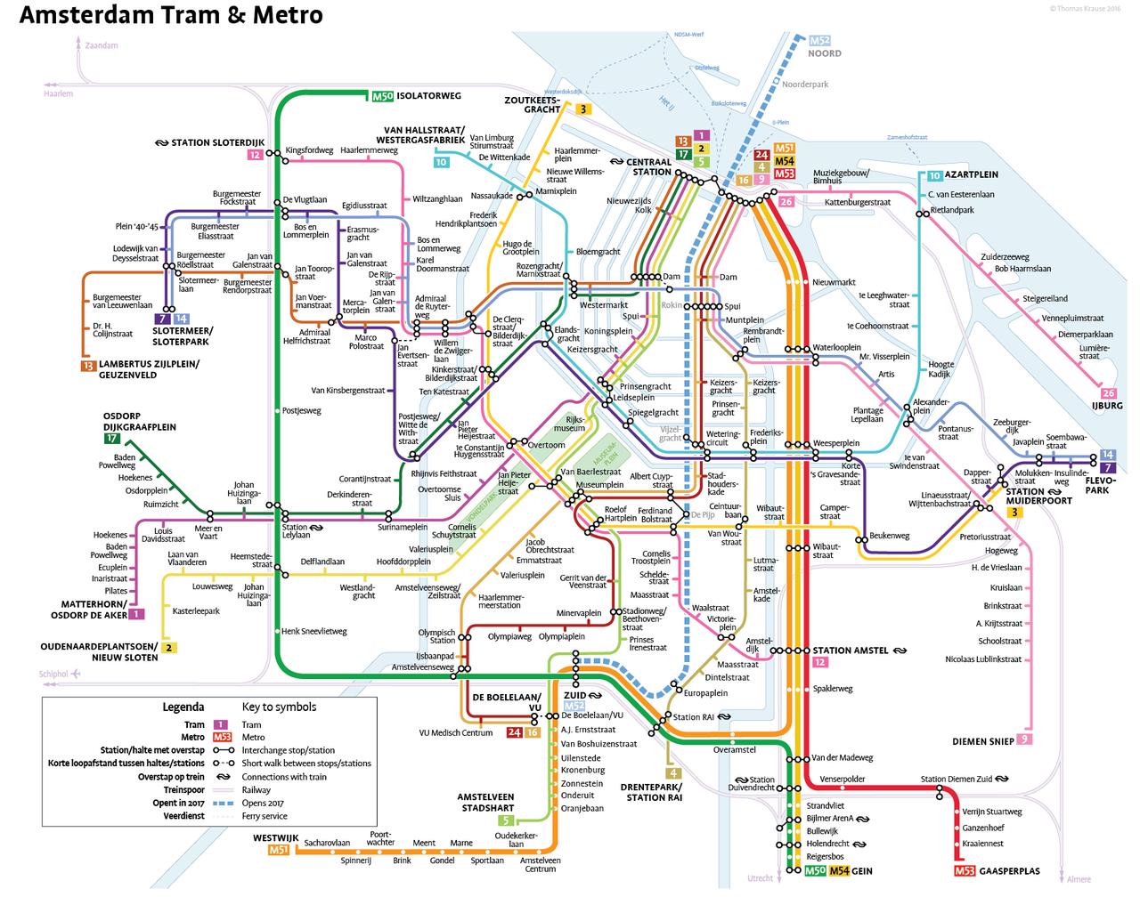 mapa de trenes de amsterdam Amsterdam estación de tren mapa   Mapa de la estación de tren de 