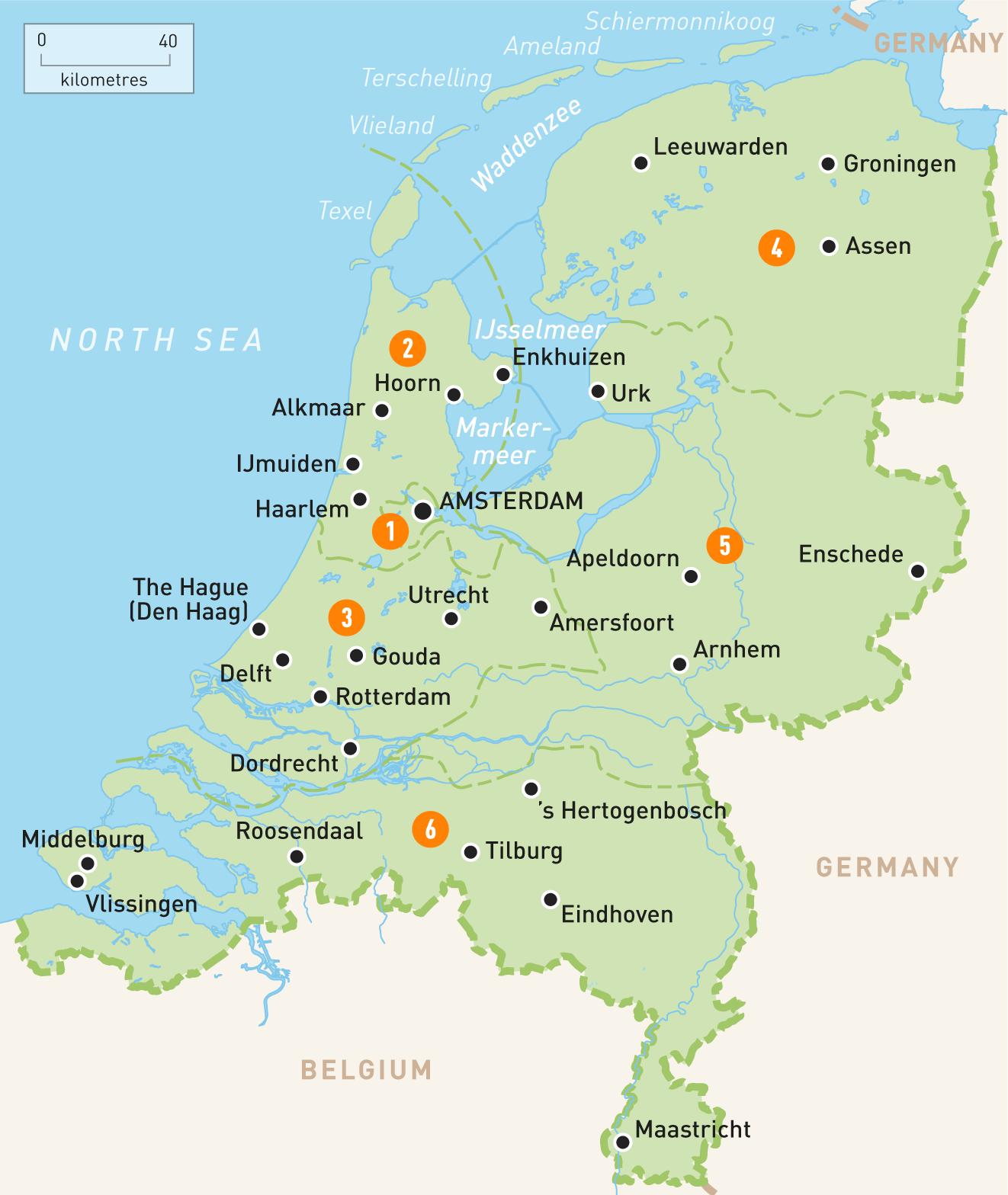 mapa amsterdam y alrededores Mapa de Amsterdam, países bajos área de Mapa de Ámsterdam y 