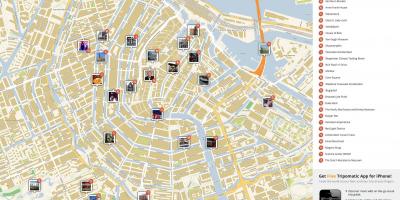 Mapa de Amsterdam cosas que hacer