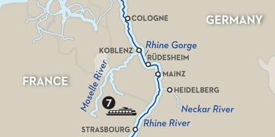 Mapa de Amsterdam ríos