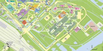 Mapa de Amsterdam science park