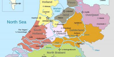 Amsterdam holanda mapa